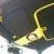 Ford F-150 PU  recovered headliner from gray to black and added yellow accents 