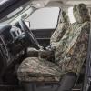 Carhartt Duck Weave Fabric in the most popular camo in the world, Mossy Oak Break-up Country. Ideal for those who love the outdoors and want to keep the seats in their vehicle protected from weekend camping, fishing and outdoor adventures. These covers will keep dirt, grime and spills off of the seats and look great doing it. 