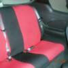 Read seat covers in black with red neopreme